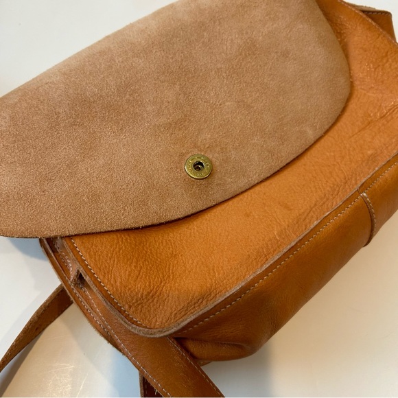 Il Bisonte Genuine Leather crossbody over shoulder handbag - Picture 6 of 13